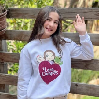 Sudadera Amigos corazón glitter