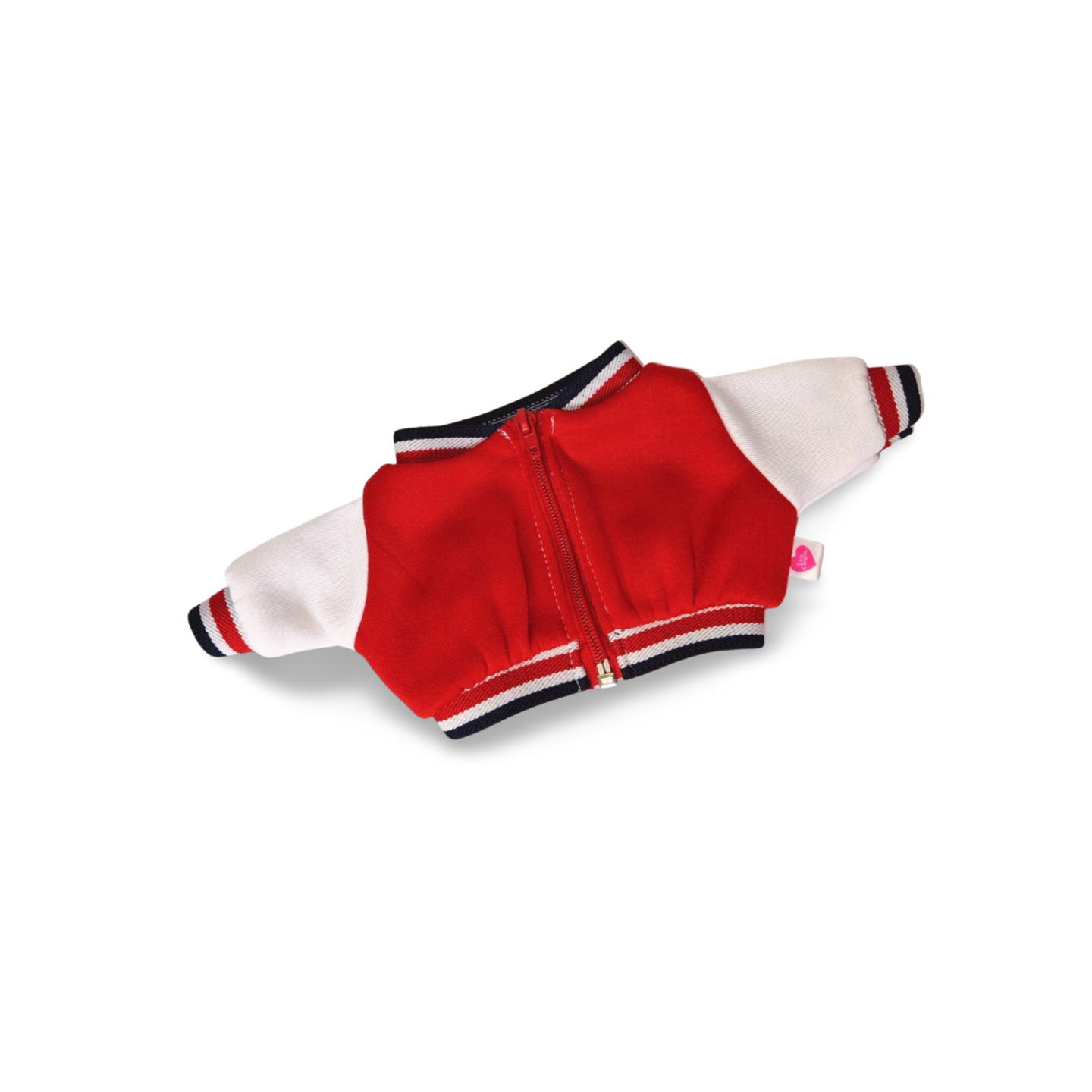 Chamarra Universitaria Roja