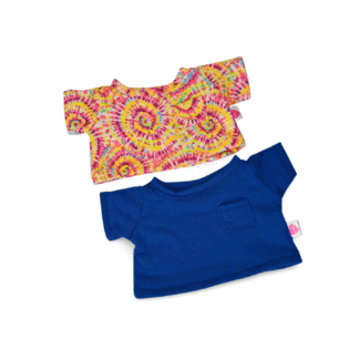 Set playeras azul rey y multicolor