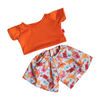 Set traje de baño cangrejos